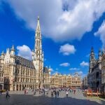 Vista de la espectacular Grand-Place de Bruselas