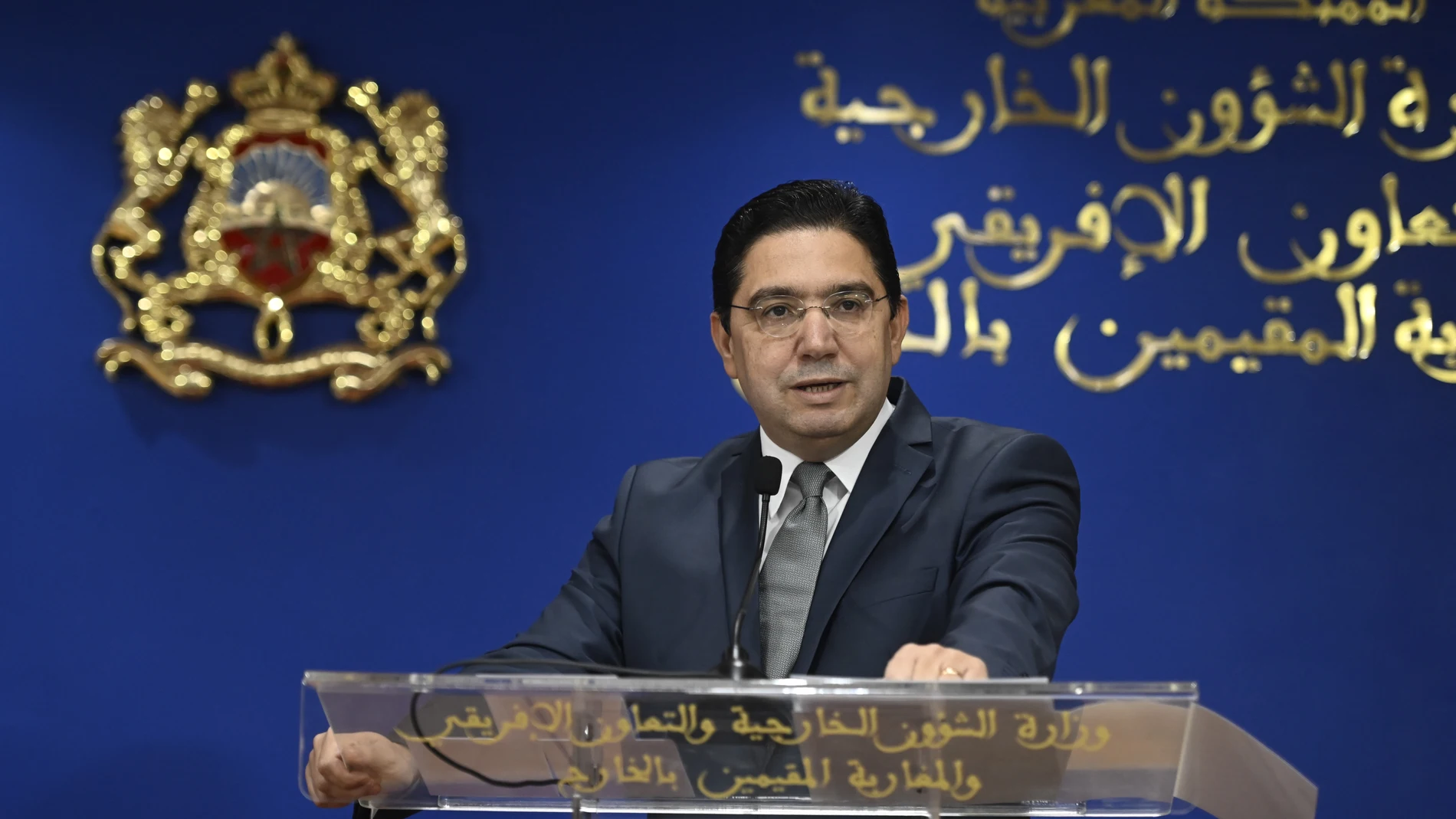 Nasser Bourita, ministro de Asuntos Exteriores de Marruecos