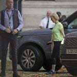 Liz Truss llega a Downing Street