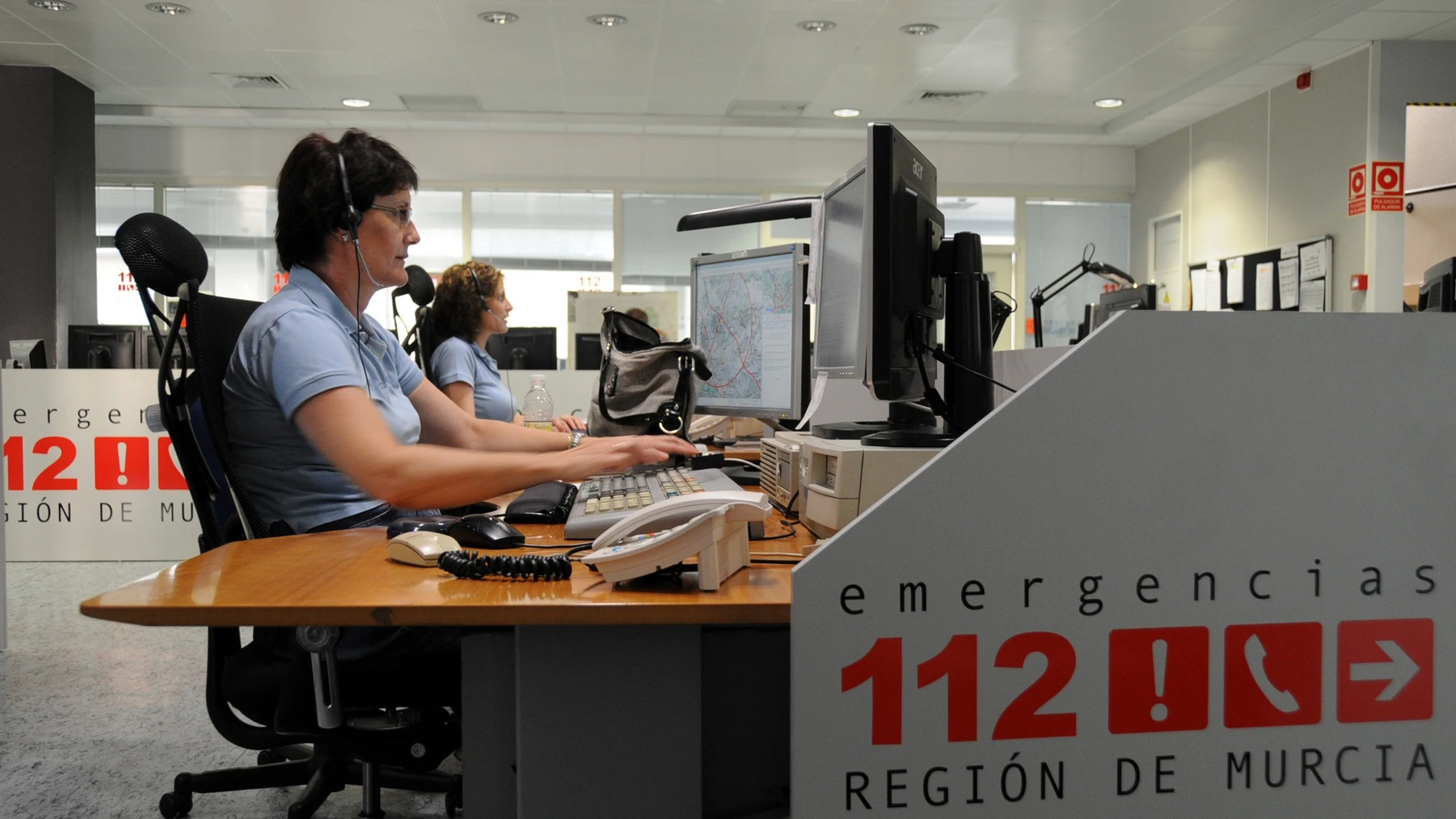 Sala del Servicio De Emergencias '1-1-2' Región De Murcia