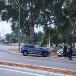 Despliegue policial junto al asentamiento de El Vacie como consecuencia de varios tiroteos