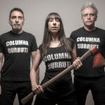 De izquierda a derecha, Emilio García Wehbi, Maricel Álvarez y Marcelo Expósito,