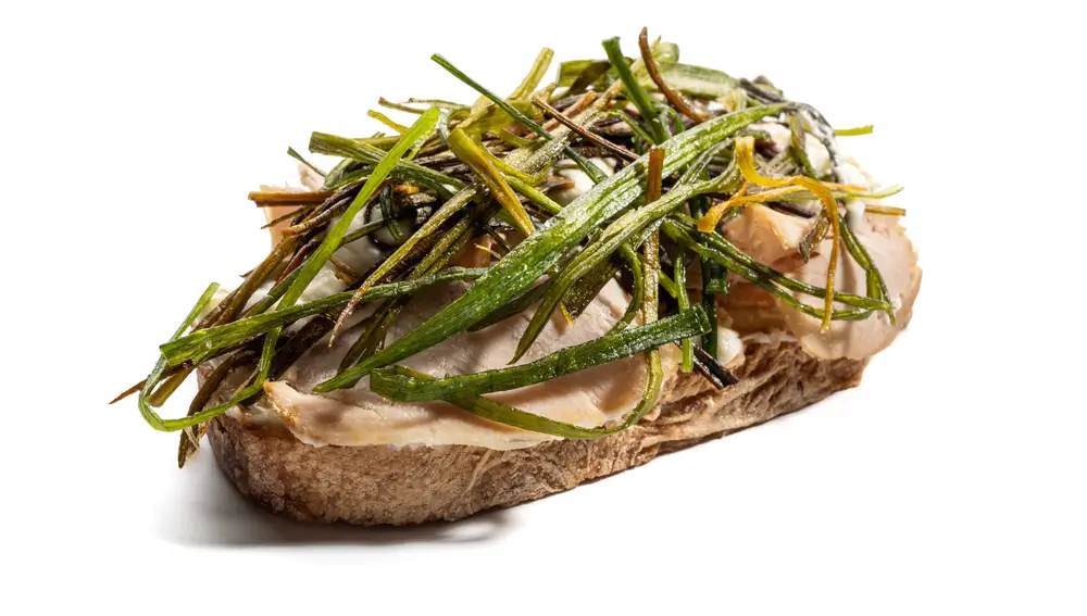 Bruschetta Barbieri del centenario Café Barbieri. Un viaje a La Toscana