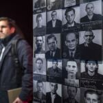 Fotografías de numerosos prisioneros políticos de Stalin en una exposición organizada en Berlín en 2018