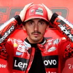 Francesco Bagnaia, durante la primera jornada de entrenamientos libres en Malasia