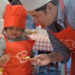 Concurso de cocina en el Colegio Pinoalbar de Valladolid