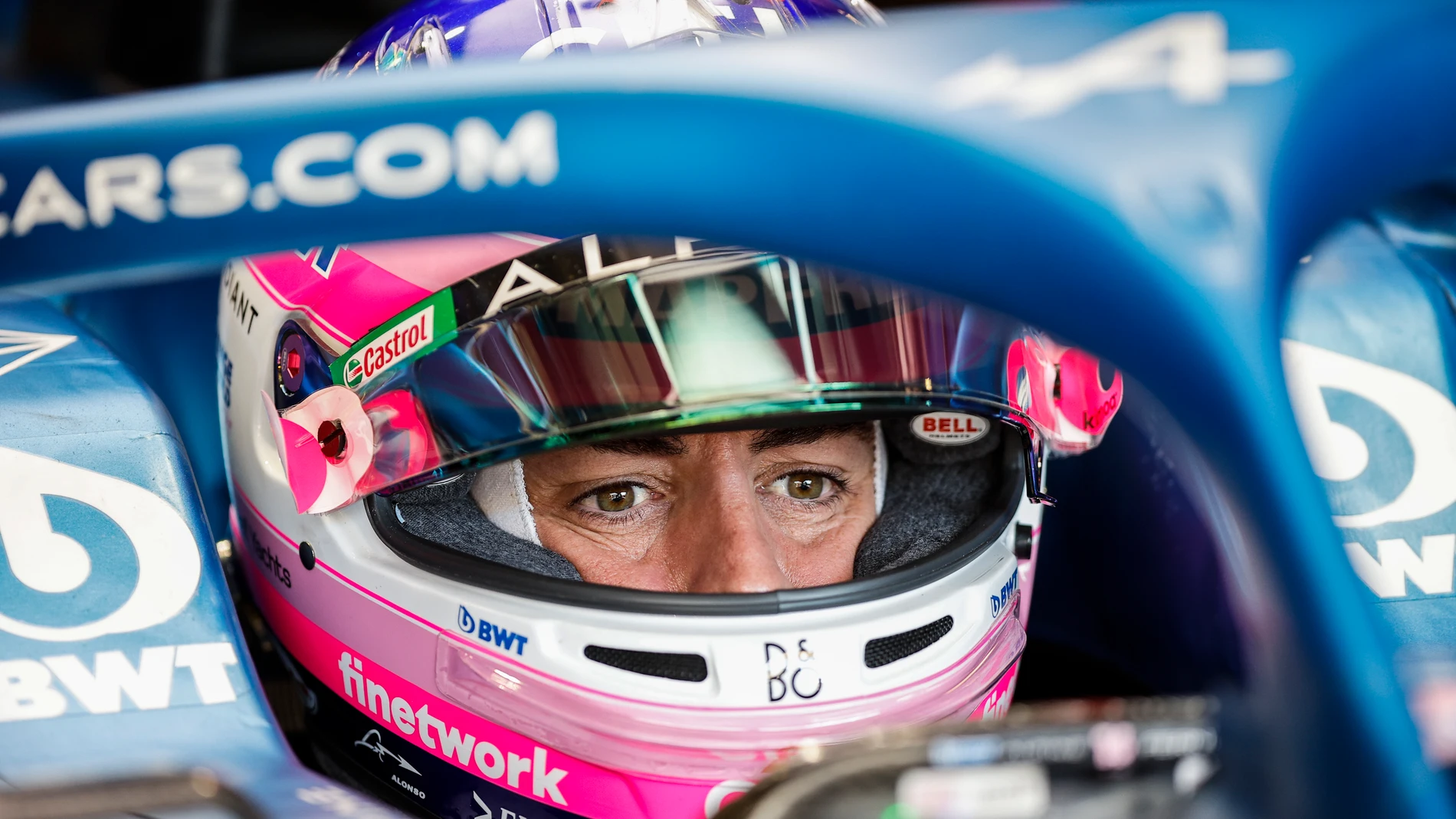 Fernando Alonso habló de Esteban Ocon, su compañero en Alpine