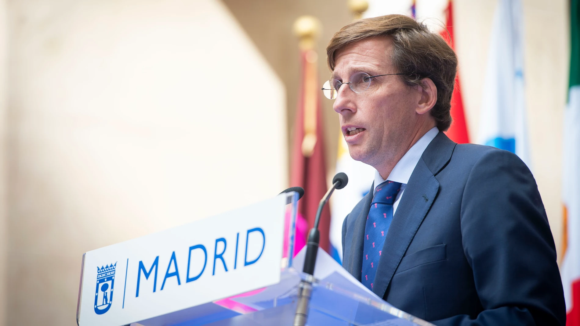 El alcalde José Luis Martínez-Almeida
