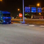 Lugar del siniestro en Getafe