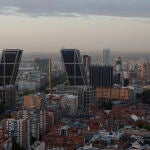 Cielos nubosos en Madrid