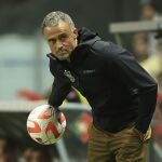 Luis Enrique con la Selección.