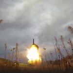 Imagen de las maniobras militares rusas, realizadas esta semana bajo la supervisión de Vladimir Putin