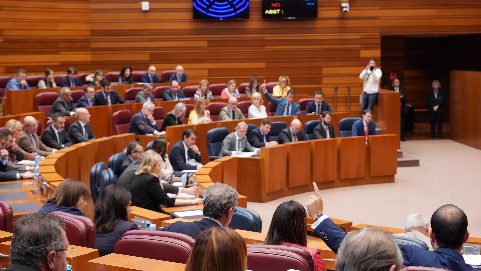 Hemiciclo de las Cortes de Castilla y León