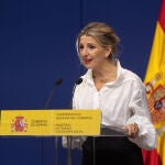 La vicepresidenta segunda y ministra de Trabajo y Economía Social, Yolanda Díaz