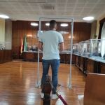 El acusado durante su declaración ante el tribunal. EUROPA PRESS