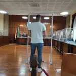 El acusado durante su declaración ante el tribunal. EUROPA PRESS