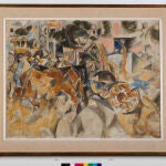 Un cuadro de Rafael Barradas que puede verse en la exposición