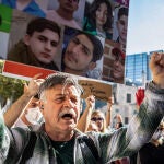 Imagen de archivo de las protestas por la muerte de Masha Amini en Turquía