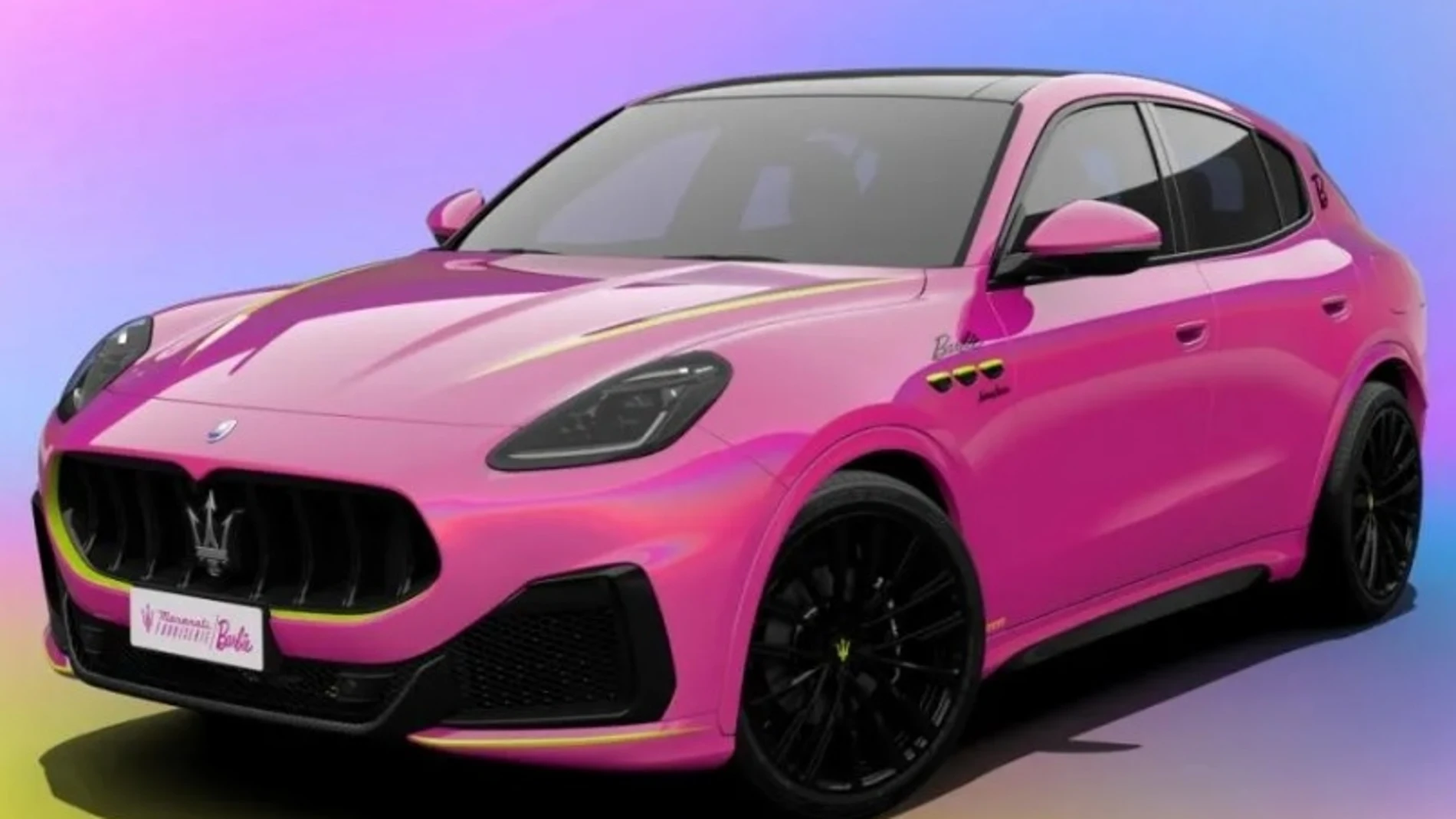 Así es el Barbie Maserati Grecale.