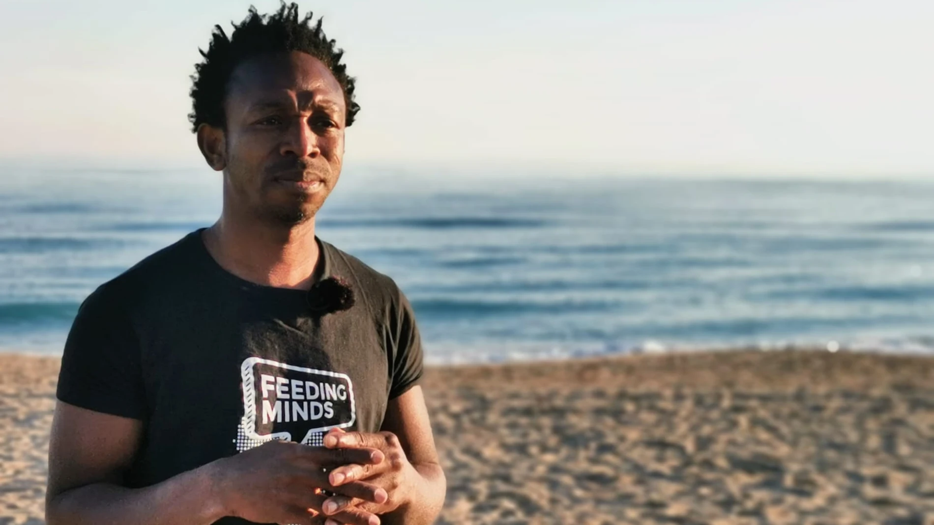 Ousman Umar, fundador de Nasco Feeding Minds