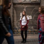 Kimberly, de 22 años, sueña ahora con ser médica en nuestro país