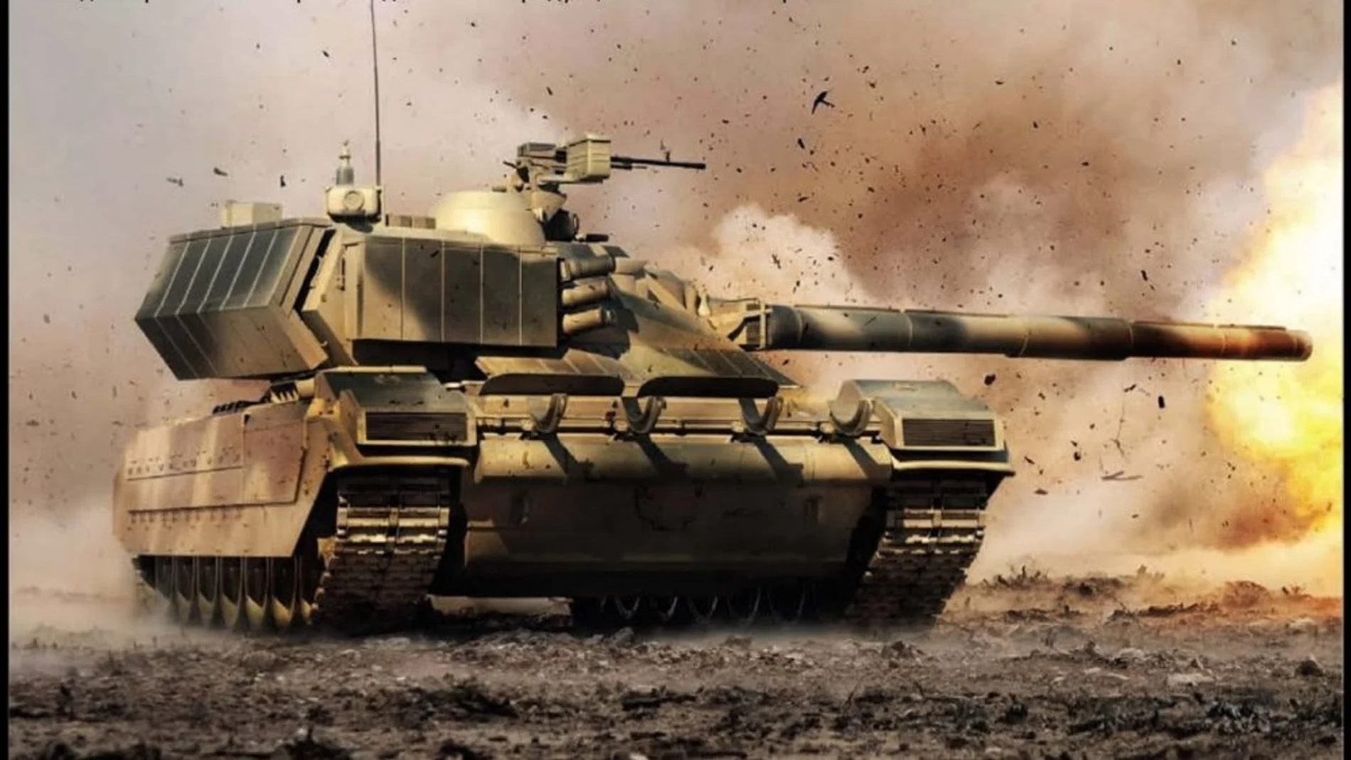 El supertanque T-95 fue desarrollado por la Unión Soviética al final de la Guerra Fría