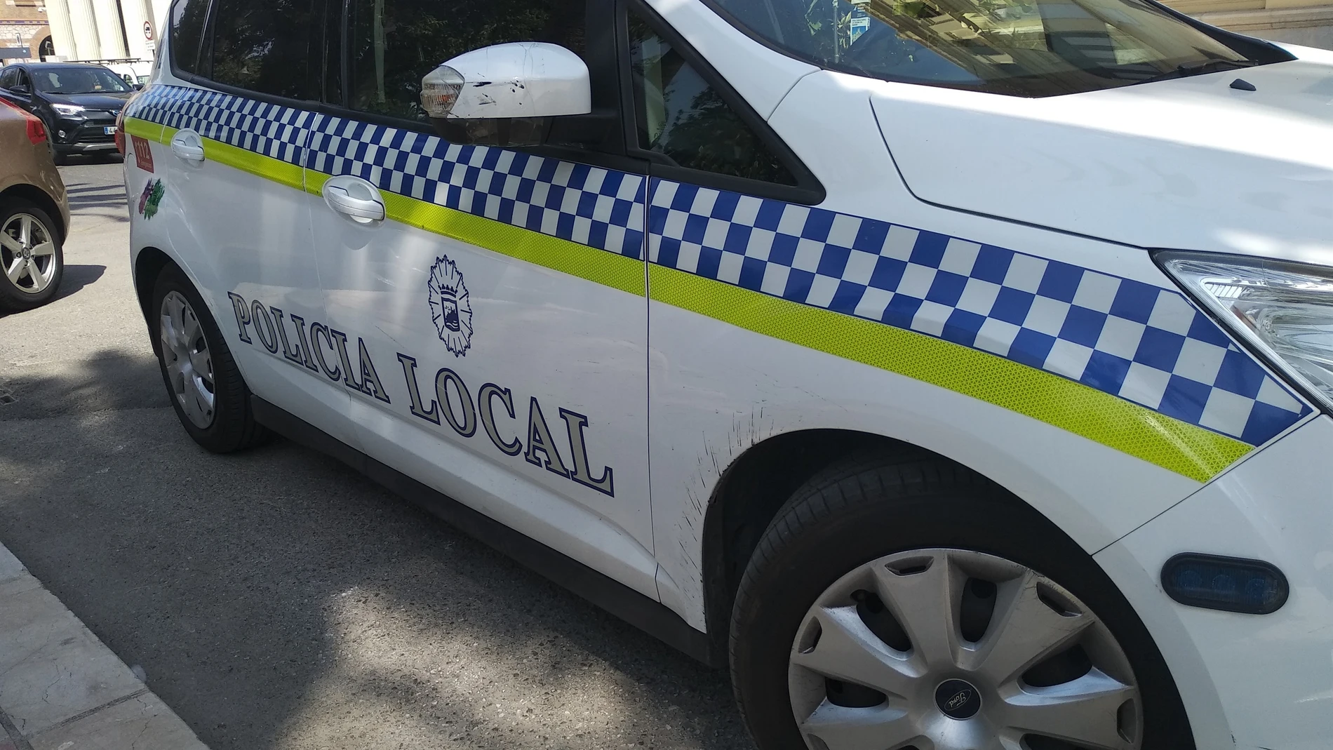 Imagen de archivo de un vehículo de la Policía Local de Málaga. POLICÍA LOCAL MÁLAGA