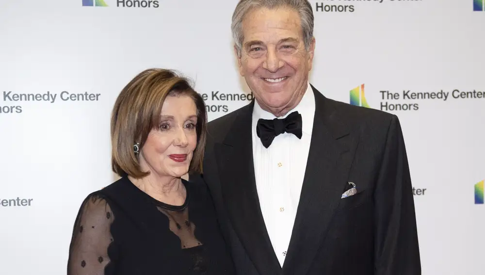 Nancy Pelosi y su marido Paul Pelosi