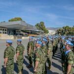 Acto de despedida en Viator (Almería) de la BRILIB XXXVIII. MDE