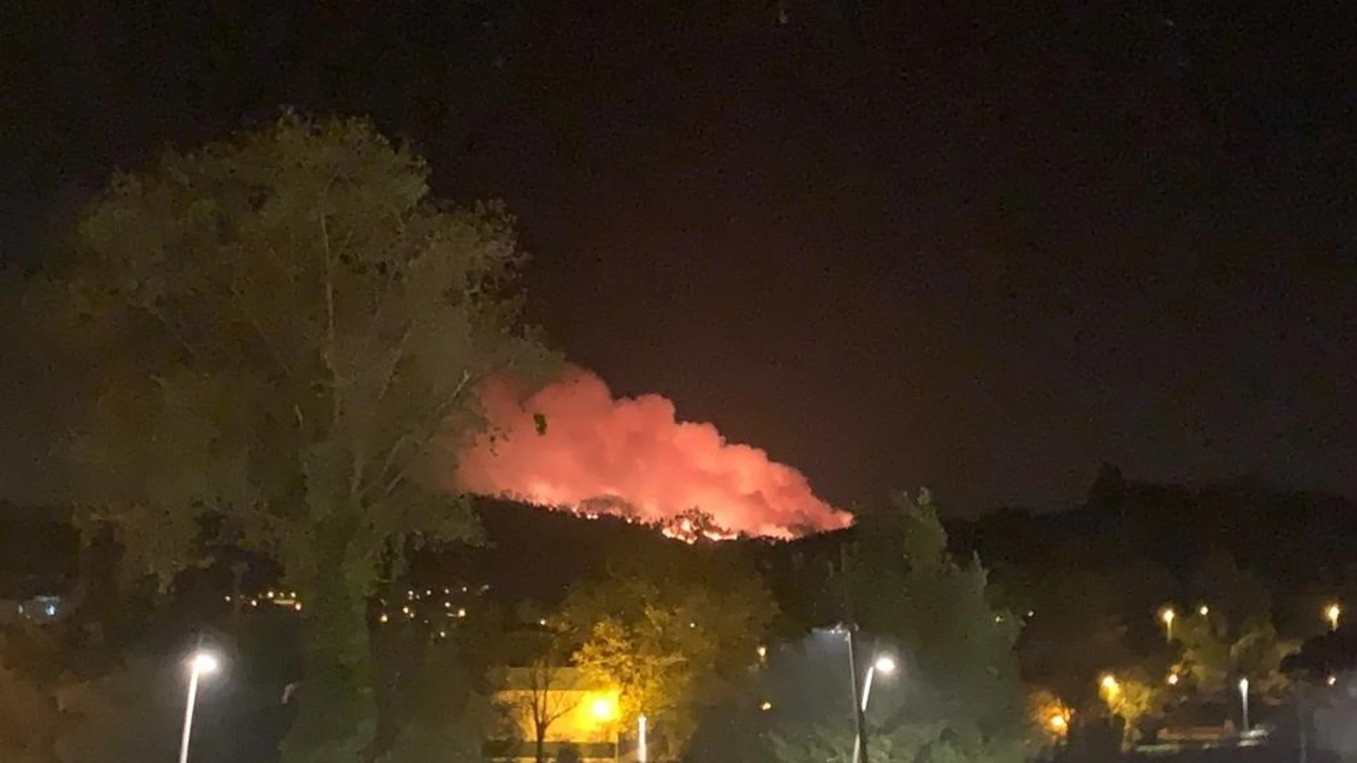 Incendio en Vizcaya