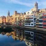 Las Cases de l´Onyar constituyen una de las imágenes más emblemáticas de la ciudad de Gerona