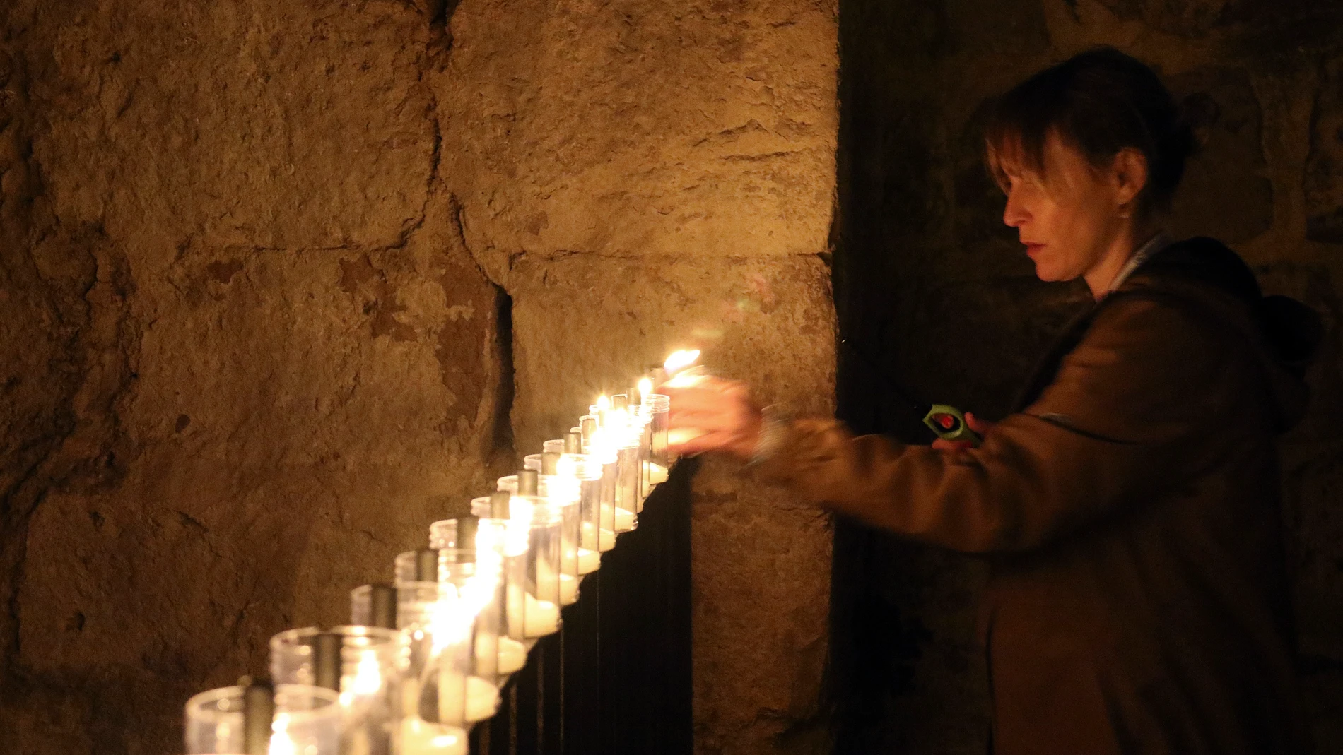 Castrojeriz a la luz de las velas
