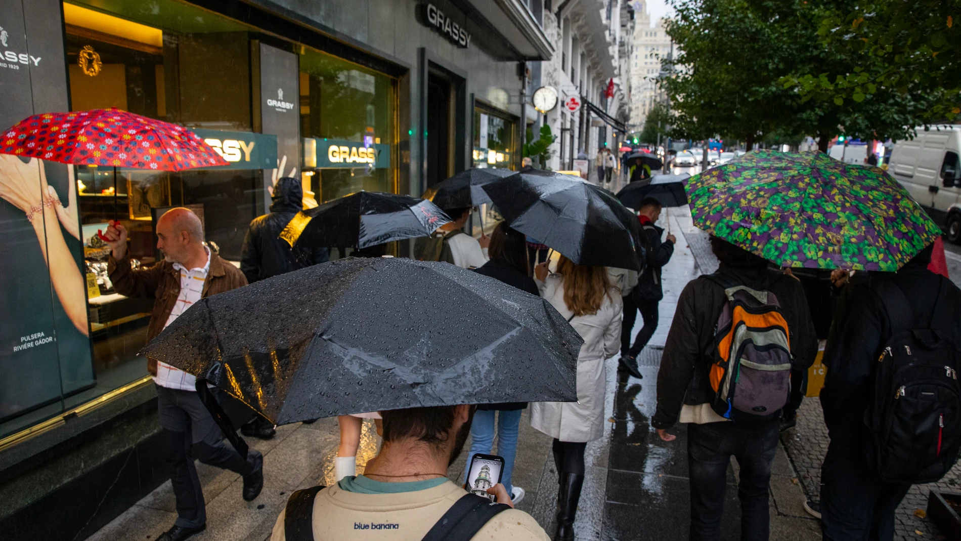 Vuelven las lluvias a Madrid