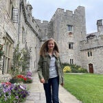Pincess of Asturias Leonor de Borbon during her first day at UWC Atlantic College in Llantwit Major, Wales 30 August 2021