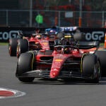 Carlos Sainz durante el Grand Prix de México