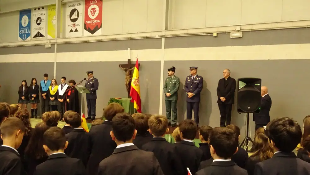 Intervención del Teniente Coronel de la Academia del Aire de León Juan Ángel Saura