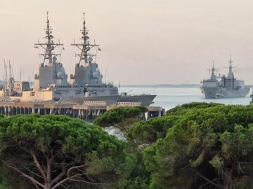 La &laquo;M&eacute;ndez N&uacute;&ntilde;ez&raquo;, la &laquo;Blas de Lezo&raquo; y el &laquo;Cantabria&raquo;, en la base naval de Rota