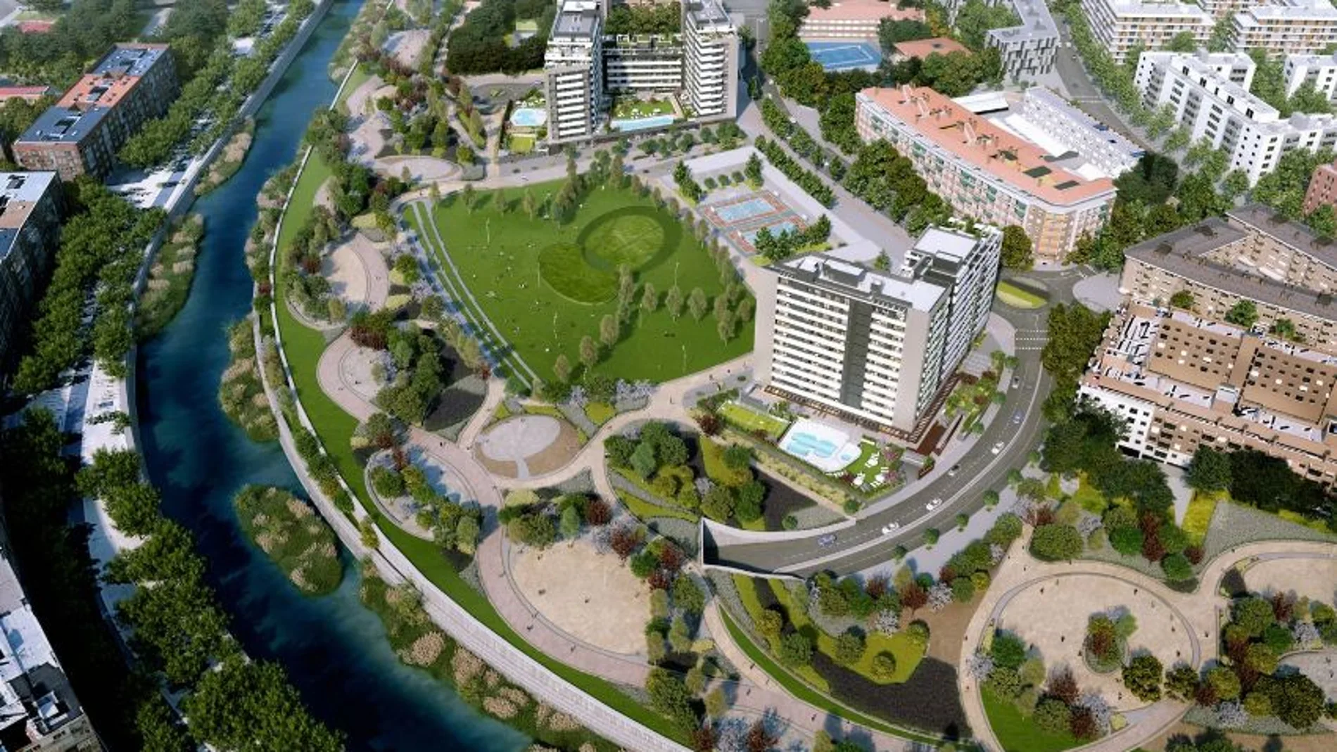 River Park, en Madrid Río