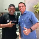 Donato posa con Bolsonaro