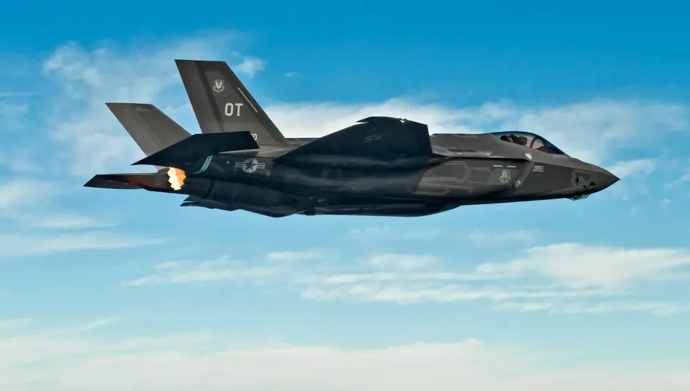 Un F-35 de la Fuerza Aérea de EEUU
