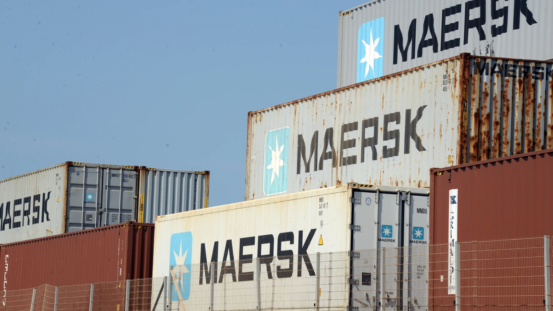 Contenedores de Moller-Maersk