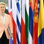 La presidenta de la Comisión Europea, Ursula von der Leyen, la pasada semana
