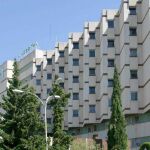 Fachada del hospital de Cabra, en Córdoba