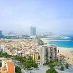 Vista panorámica de Barcelona