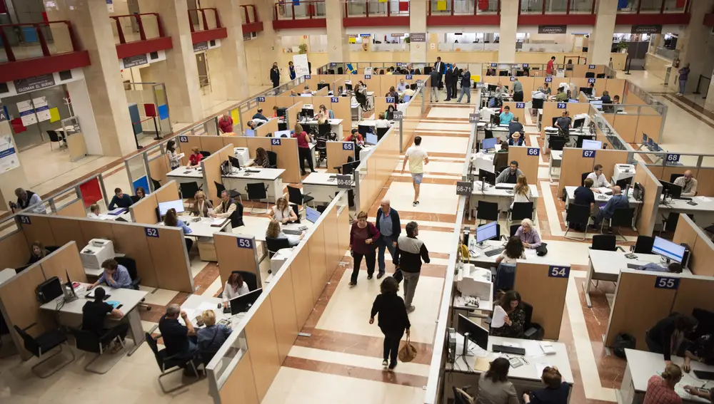 Oficinas de la Agencia Tributaria en Madrid