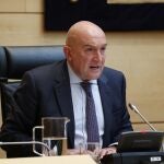 El consejero de la Presidencia de la Junta de Castilla y León, Jesús Julio Carnero, durante su comparecencia en la Comisión de Economía y Hacienda de las Cortes de Castilla y León.CORTES CYL07/11/2022