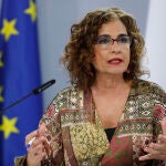 La ministra de Hacienda, María Jesús Montero