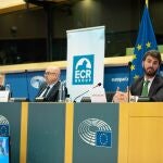 Juan García-Gallardo, en la sede de la Comisión Europea en Bruselas
