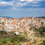 Vista General Villafranca del Cid (Castellón)