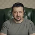 El presidente de Ucrania, Volodimir Zelenksi